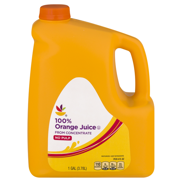 Save on Stop & Shop 100 Orange Juice No Pulp From Concentrate Order