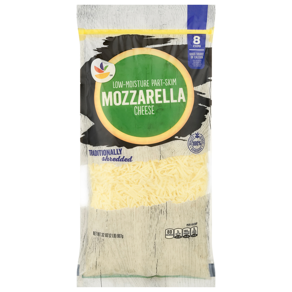 Save on Our Brand Traditionally Shredded Part Skim Mozzarella Cheese