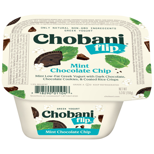 Save on Chobani Flip Greek Yogurt Mint Chocolate Chips Low Fat Order