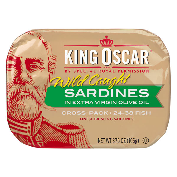 Save on King Oscar Sardines in Extra Virgin Olive Oil Cross Pack Wild
