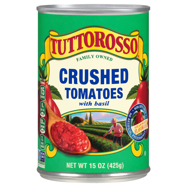 Save on Tuttorosso Tomatoes Crushed with Basil 100 Natural Order
