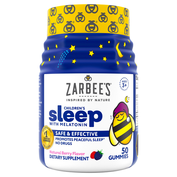 Zarbee's Naturals Children's Sleep with Melatonin Berry Gummies Ages 3+