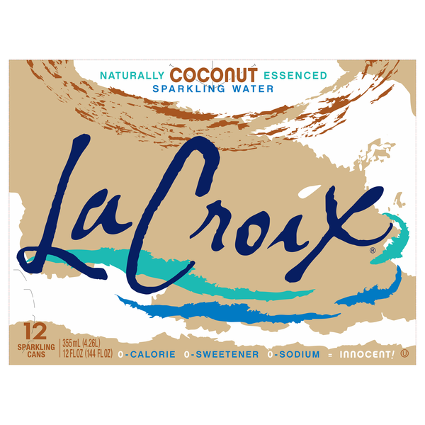 LaCroix Coconut Sparkling Water - 12 pk