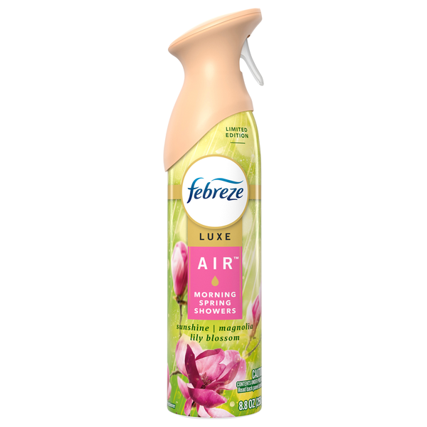 Febreze Luxe Morning Spring Flowers Air Freshener Spray