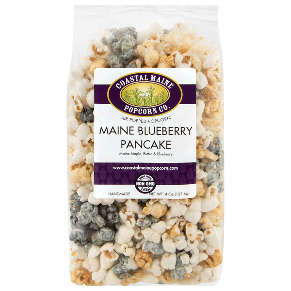 Coastal Maine Popcorn Co. Blueberry Pancake Air Popped Popcorn