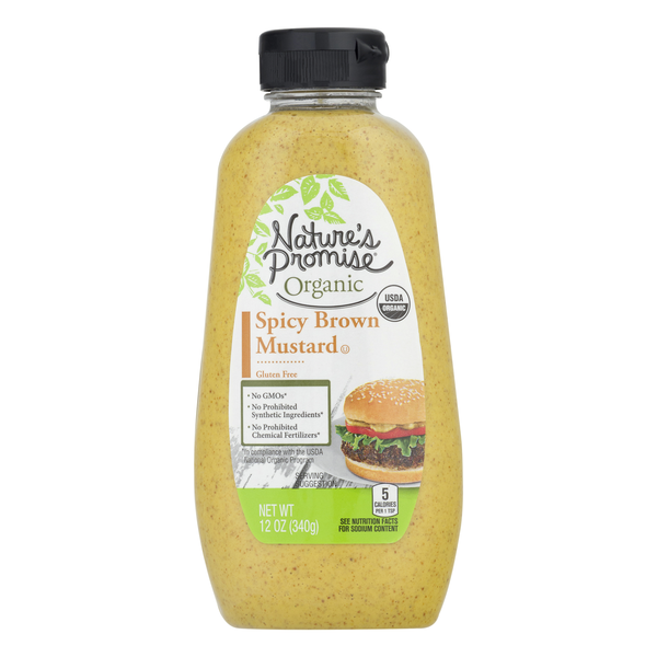 Nature's Promise Organic Spicy Brown Mustard