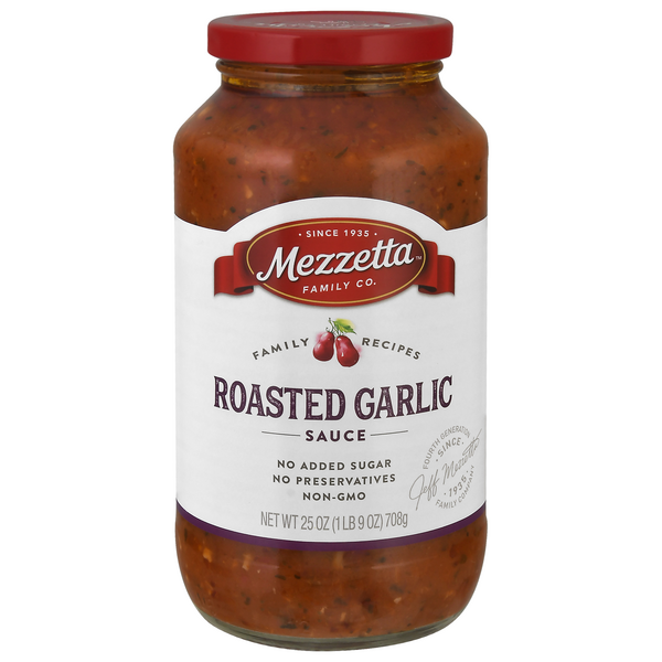 Save on Mezzetta Pasta Sauce Roasted Garlic Order Online Delivery