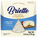 Briette Imported Lactose Free Creamy & Blue Cheese Wheel