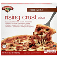 Hannaford Rising Crust Three Meat Pizza Frozen