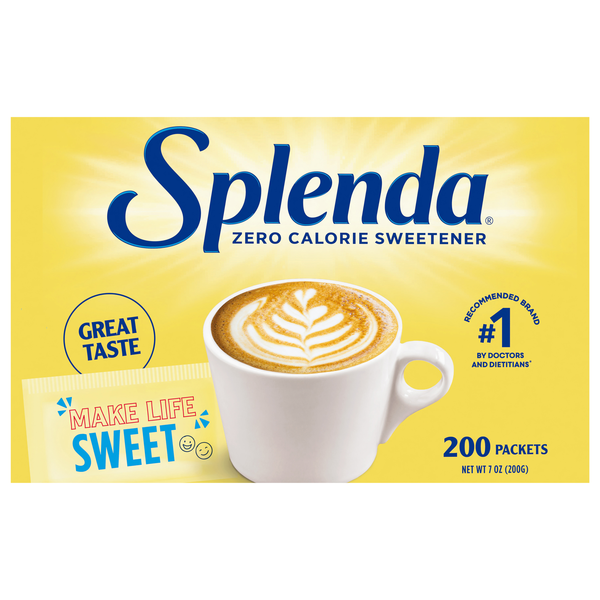 Splenda Zero Calorie Sweetener Packets