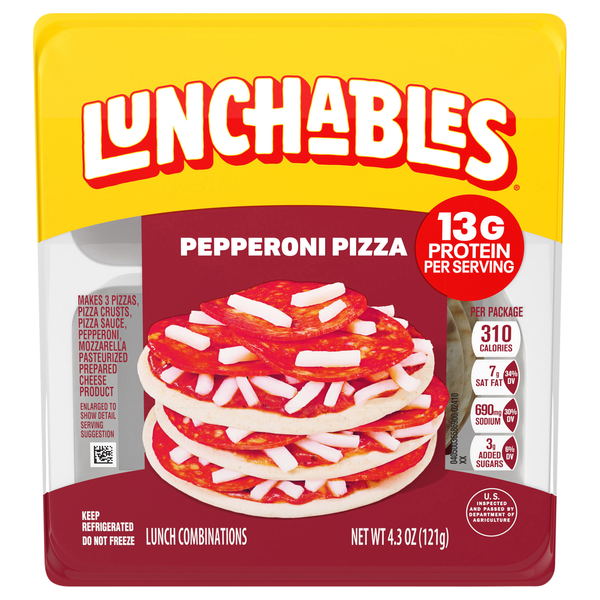Lunchables Pizza with Pepperoni