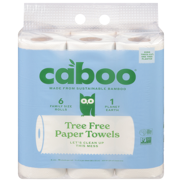 Caboo Bamboo 2-Ply Paper Towels