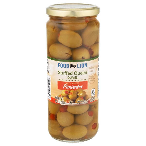 Food Lion Stuffed Spanish Queen Olives with Pimientos