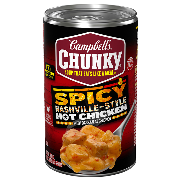 Campbell's Chunky Spicy Nashville-Style Hot Chicken Soup