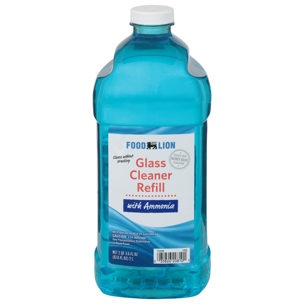 Food Lion Glass Cleaner with Ammonia Refill