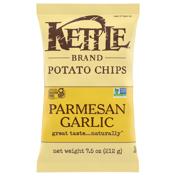 Kettle Brand Gluten Free Parmesan Garlic Potato Chips