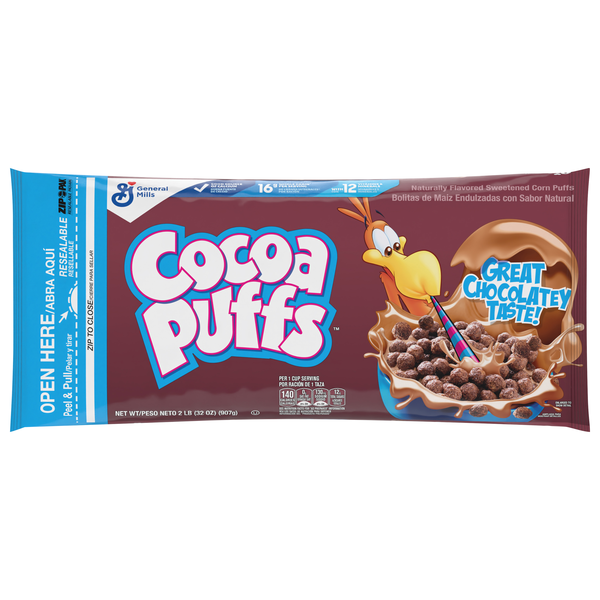 Cocoa Puffs Chocolatey Cereal