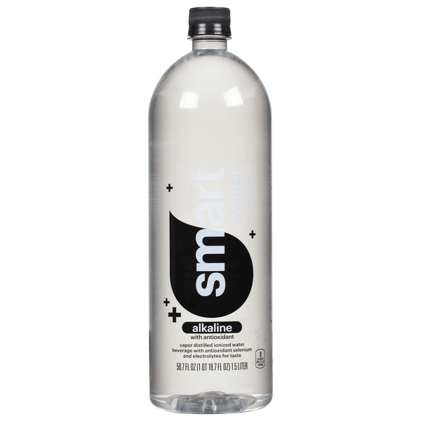 smartwater Vapor Distilled Premium Ionized Water Alkaline 9+pH