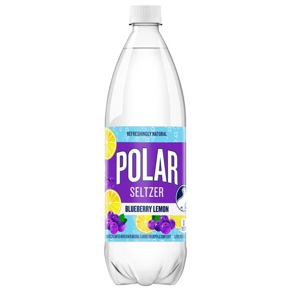 Polar Blueberry Lemonade Seltzer Water