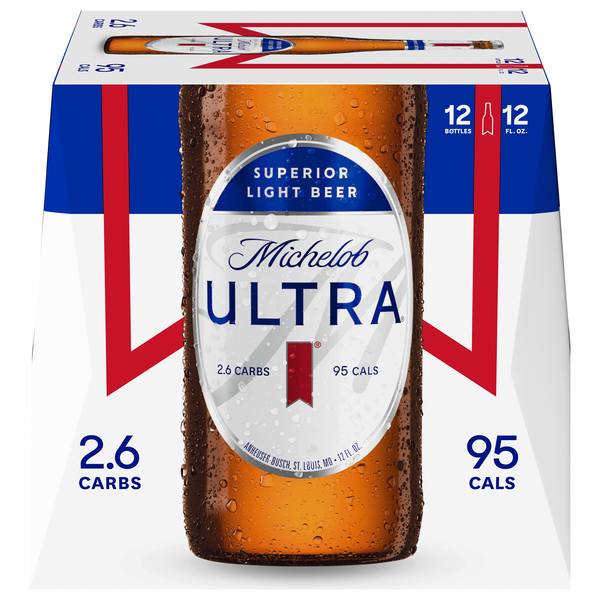Michelob Ultra Superior Light Beer - 12 pk