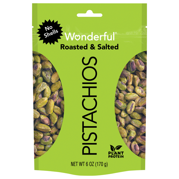 Wonderful Roasted & Salted Pistachios No Shells