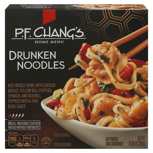 Save on P.F. Chang's Home Menu Drunken Noodles Bowl Order Online