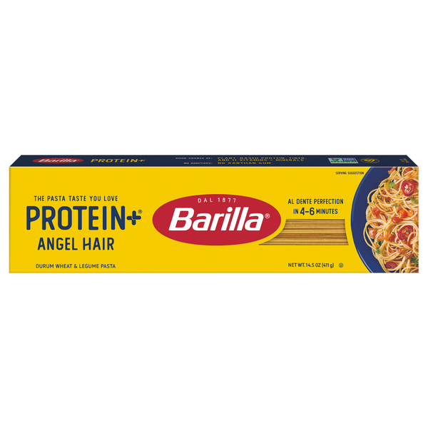 Barilla Protein+ Plant-Based Angel Hair Pasta