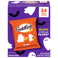 Goldfish Halloween Cheddar Cheese Crackers Packs - 24 ct