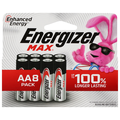 Energizer Max AA Alkaline Batteries