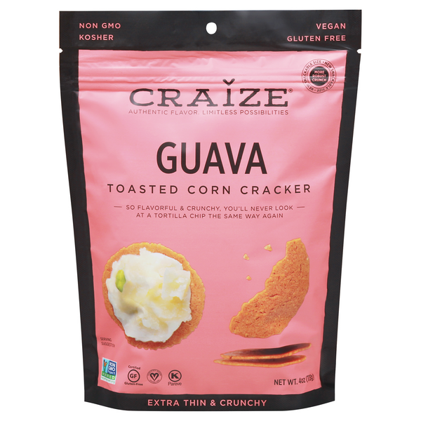 toasted corn crackers