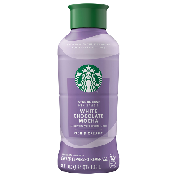 Starbucks White Chocolate Mocha Chilled Espresso Beverage