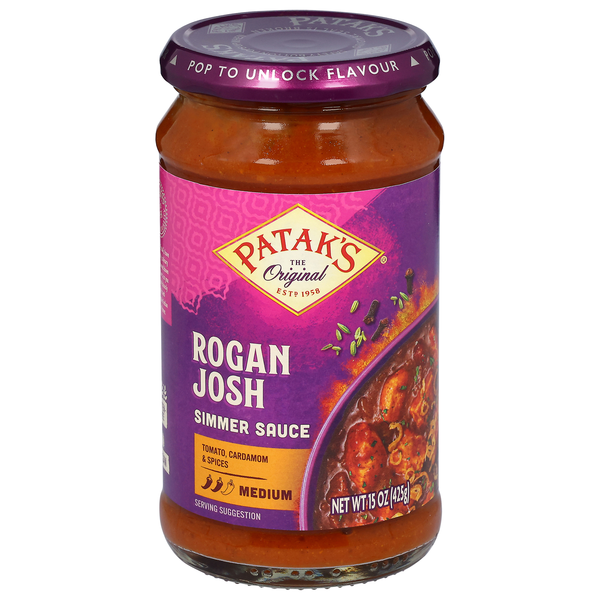 Patak's Medium Rogan Josh Simmer Sauce