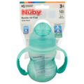 Nuby 3-Stage Grow Nurser Wide Neck Bottle to Cup 8 oz