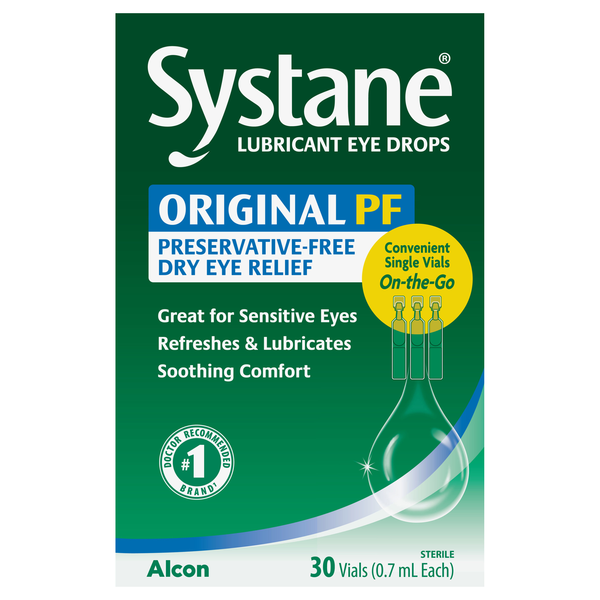 Systane Lubricant Eye Drops Vials