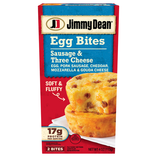 Jimmy Dean Sausage & Three Cheese Egg Bites - 2 ct