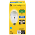GE Ultra Bright LED Medium Base Bulb Soft White A21