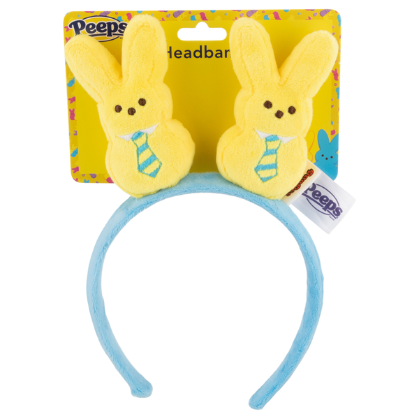 PEEPS Easter Headband Blue & Yellow