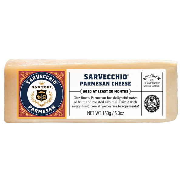 Sartori SarVecchio Aged Parmesan Cheese Wedge