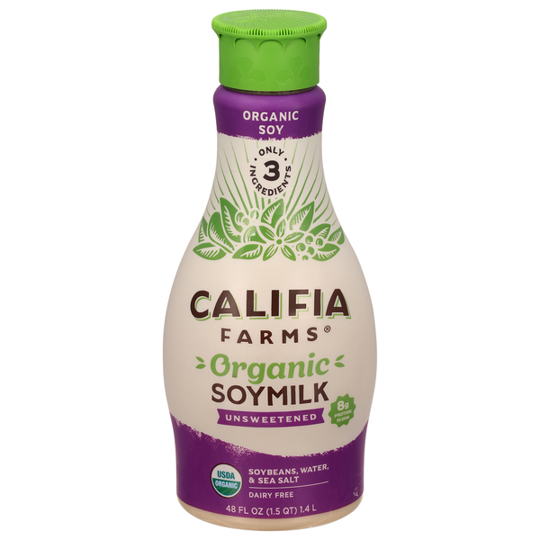 Califia Farms Organic Unsweetened Soymilk