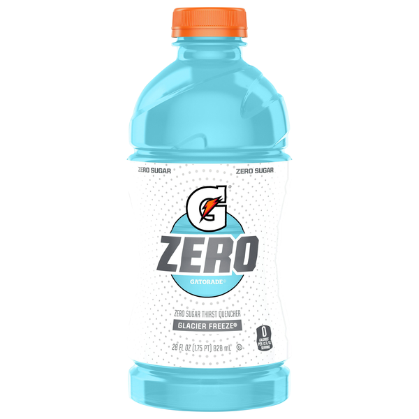 Gatorade Zero Sugar Thirst Quencher Sports Drink Glacier Freeze