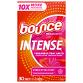 Bounce Intense Vibrant Bloom Dryer Sheets