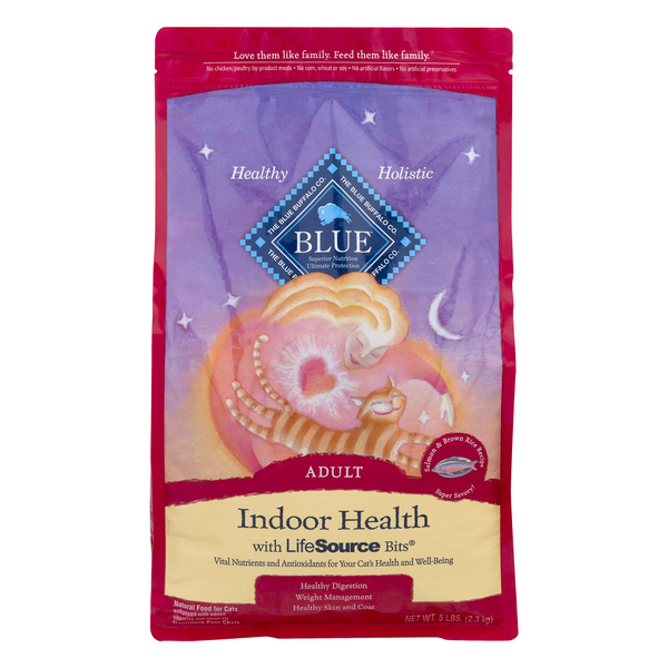blue buffalo indoor health cat food salmon