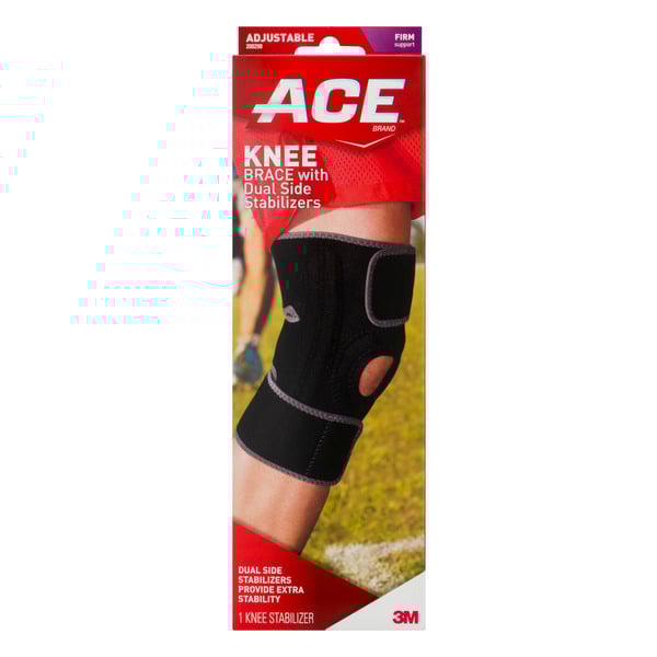 ACE Knee Brace with Dual Side Stabilizers