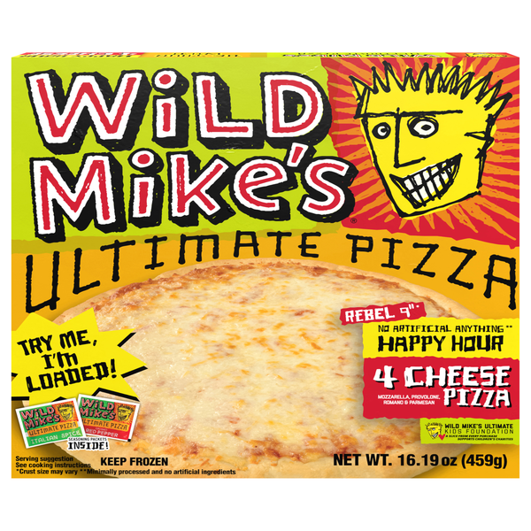 Wild Mike's Ultimate Happy Hour 4 Cheese Pizza
