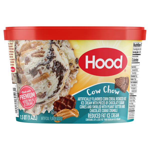 Hood Reduced Fat Cow Chow Ice Cream