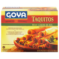 Goya Beef Taquitos - 20 ct Frozen