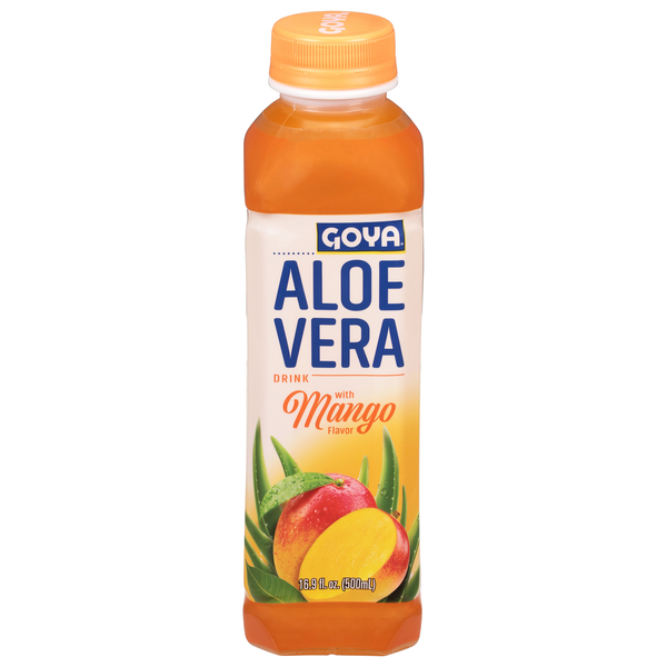 Goya Mango Flavor Aloe Vera Drink