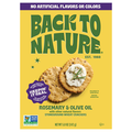 Back to Nature Rosemary & Olive Oil Stoneground Wheat Crackers