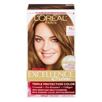 L'Oreal Excellence Creme Permanent Hair Color Light Golden Brown 6G