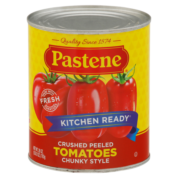 Pastene Kitchen Ready Chunky Style Peeled Crushed Tomatoes